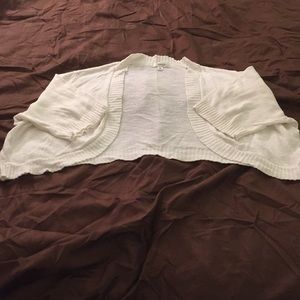 White Shrug size 3X